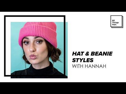 3 Simple Heatless Hairstyles with Beanies / Hats