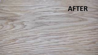 How to remove a red wine spot on wood