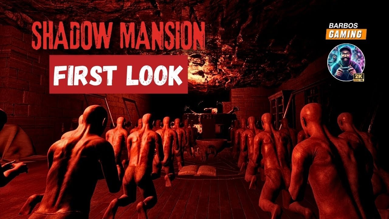 Shadow Mansion Gameplay - FIRST LOOK! The Next Big Horror Game?