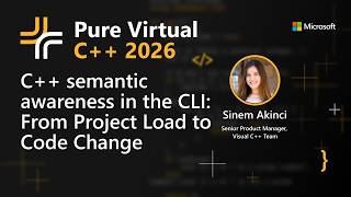 C++ semantic awareness in the CLI: From Project Load to Code Change