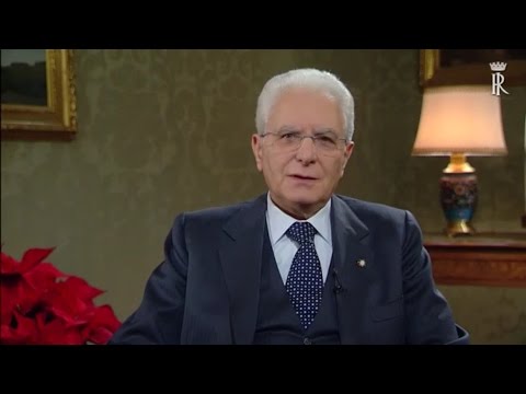 discorso di fine anno Presidente Mattarella