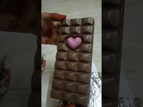 VALENTINE'S DAY GIFT DAIRY MILK HEART CHOCOLATE 🍫....#chocolate #dairymilk #love #valentinesday