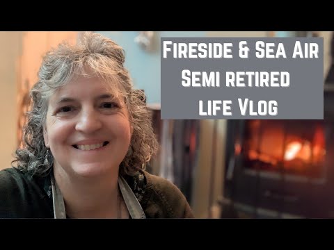 Slow Winter Days, Beach Walks, Spinning by the Fire  & Shopping Errands