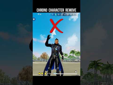 Chrono Character Removed 🥺 Free Fire Chrono Remove & Remain As Microchip #srikantaff