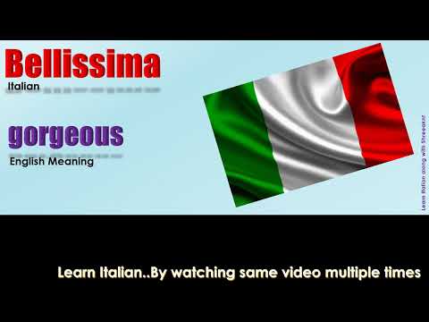 Bellissima « How to Pronounce Italian word Bellissima?