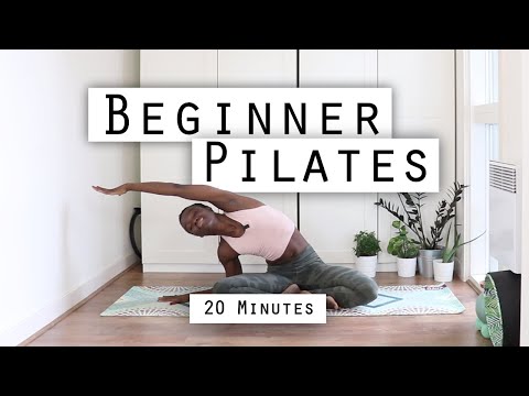 20MIN BEGINNERS PILATES WORKOUT- GREAT FOR EVERYBODY-  AT HOME WORKOUT