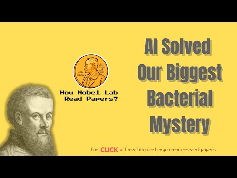AI Solved Our Biggest Bacterial Mystery Before We Could Publish It [Cell, 2025]