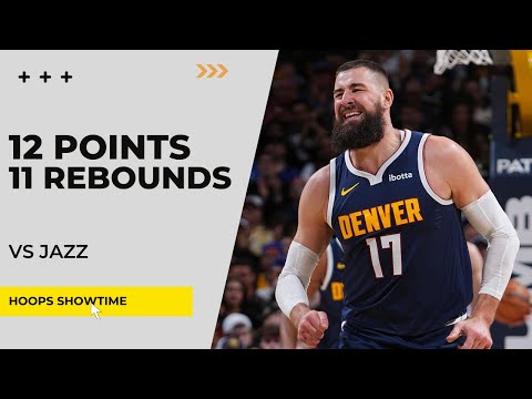 Jonas Valanciunas 12 Points, 11 Rebs vs Jazz I 25-26 NBA Season