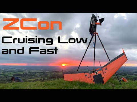 Ritewing ZCon FPV Wing ☄️  Cruising Low and Fast