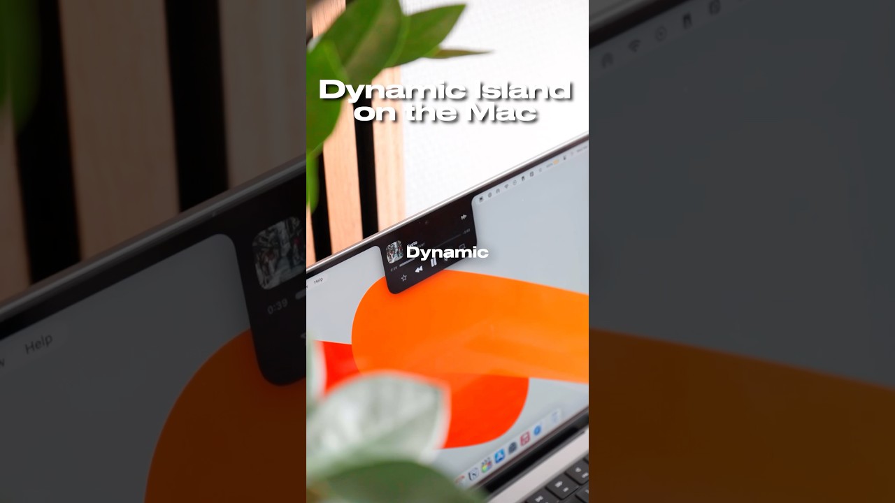Turn your Mac’s notch into a Dynamic Island!🤩 #mactips #macbookpro #macapps