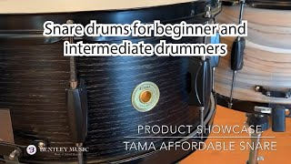 Video thumbnail for Tama Metalworks, Woodworks and Imperialstar Snare Drums by Bentley Music