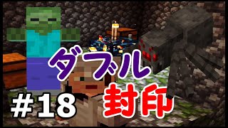 【初心者・マイクラ】ゾンビ・クモスポナー封印に行く