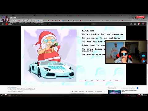 Coscu reacciona a Santa (Remix) - Oscu, Gsaias, Luck Ra, Lau G