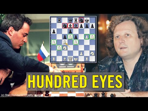 A monster with a hundred eyes | Garry Kasparov vs Tony Miles, match game 1, 1986