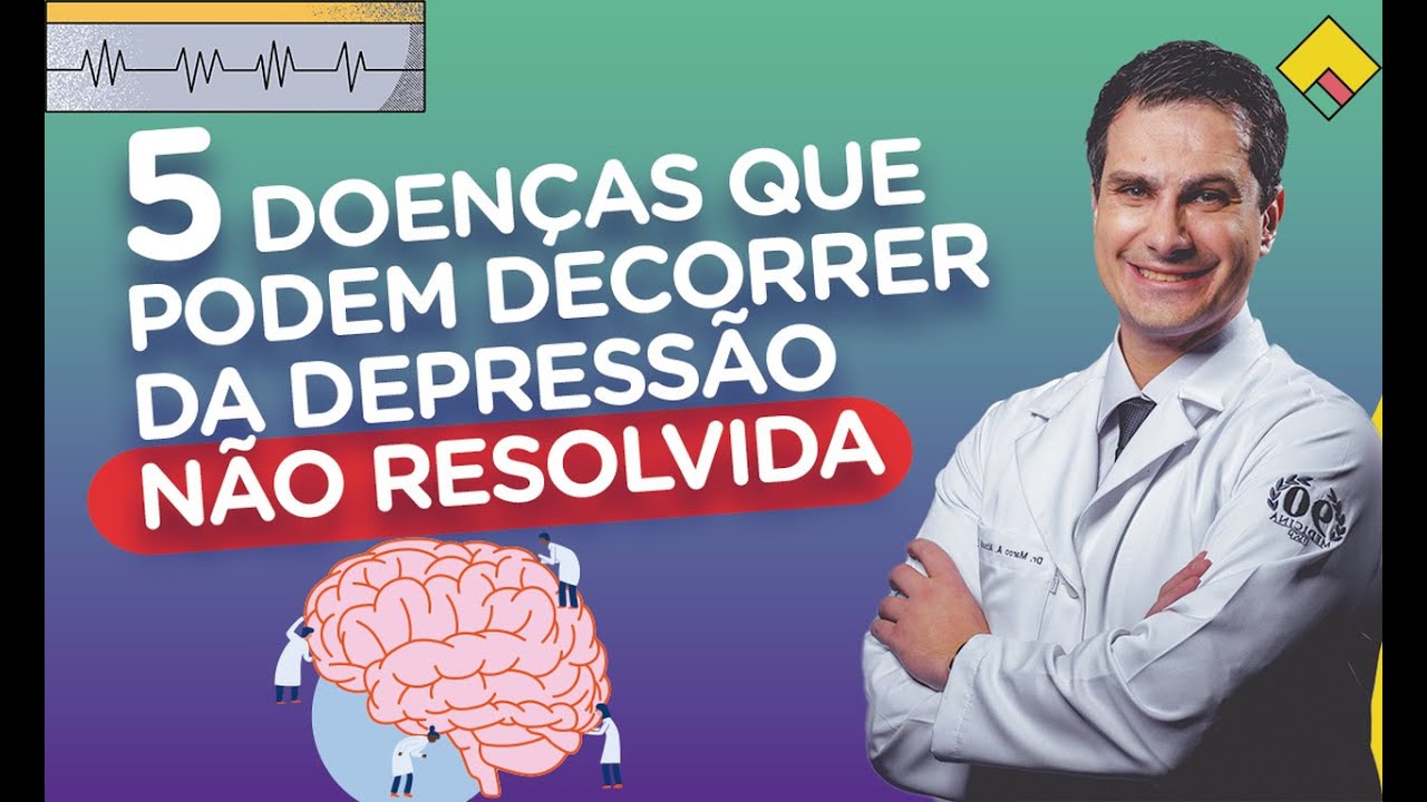 5 DOENÇAS que podem decorrer da DEPRESSÃO não Resolvida