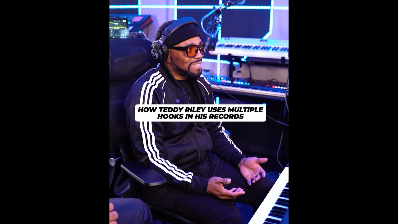 Why Teddy Riley Uses MULTIPLE Hooks in One Song #michaeljackson #rememberthetime #musicindustry
