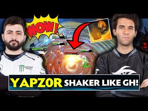 Yapz0r playing Earthshaker like GH-GOD - 5-Man Echo Slam Dota 2