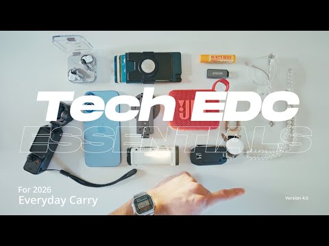 My Premium Everyday Carry EDC 2026 ~ Tech Lifestyle Essentials