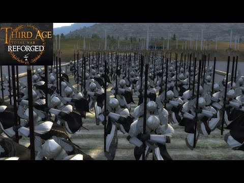 CIVIL WAR OF THE ELDER RACES (Siege Battle) - Third Age: Total War (Reforged)