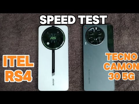 Tecno Camon 30 5g vs. ITEL RS4 | SPEED TEST