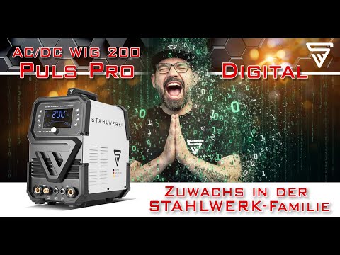 STAHLWERK - Dieses AC/DC WIG-Schweißgerät kann ALLES! | STAHLWERK WIG 200 Puls Pro Digital