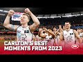 The sleeping giant awakens? I The BEST moments from Carlton's 2023 season I Kayo Top 10 I Fox Footy