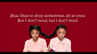 Fall- chloe x halle (LYRIC)