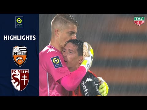 FC LORIENT - FC METZ (2 - 1) - Highlights - (FCL - FCM) / 2020-2021