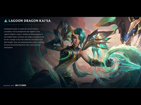 LAGOON DRAGON KAISA SKIN SPOTLIGHT-07-24-2024