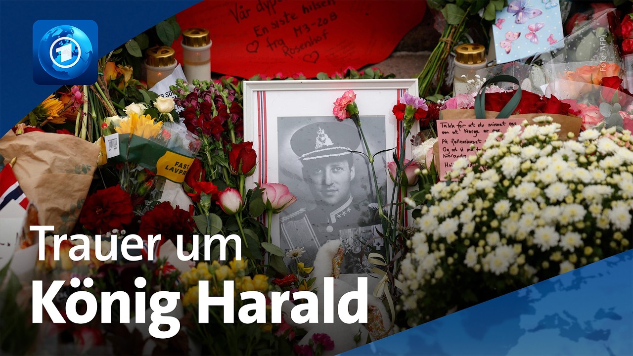 Norwegens König Harald ist gestorben | 🌍 tagesschau24 Top-Thema, 28.8.2026