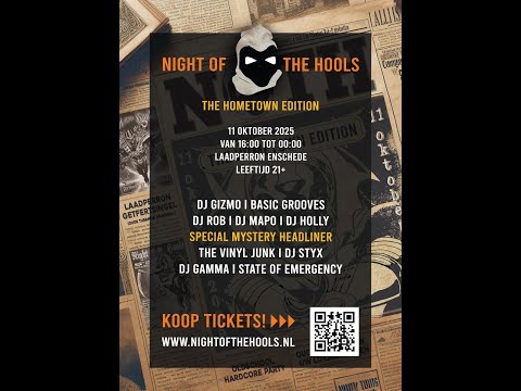 Dj Rob live at The Night of the Hools 2025