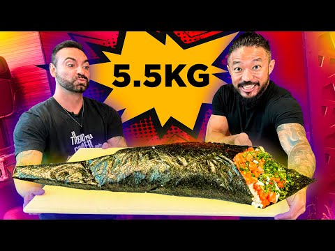 o MAIOR TEMAKI do MUNDO! Corbucci ARREGOU?! *5.5KG*