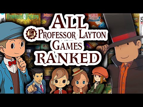 Ranking every Professor Layton game from WORST to BEST