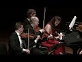Mendelssohn: Quartet for Piano, Violin, Viola, and Cello in C minor, Op. 1 I. Allegro vivace