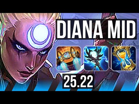 DIANA vs ORIANNA (MID) | KR Master | 25.22