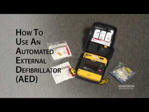 How to use an Automated External Defibrillator (AED)