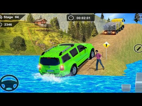 Uphill Offroad Wrangler 4x4 - Jeep Hill Climb Driver Driving SUV Uphill - Android Game