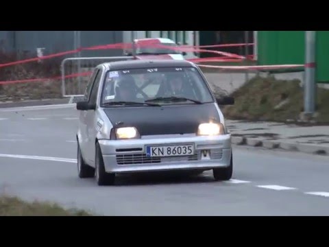Niemiec Olaf / Niemiec Artur - Fiat CC - KJS Babski Super OeS LASCAR Gorlice 06-03-2016