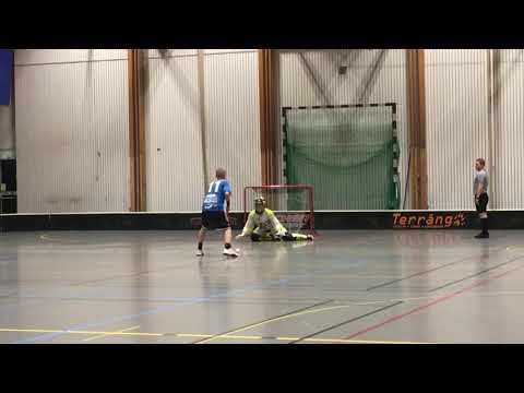 Petteri Luokkanen Hisingskärra IBK gör mål på straff 2019-01-17