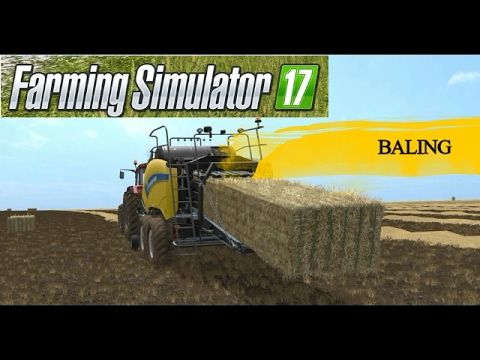 BAILING TECHNOLOGY | FARMING SIMULATOR 17 | SOSNOVKA  FARM