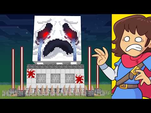 Ghast vs Security House in Minecraft