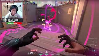 シルバー3  45の精一杯のヴァロラント  #ヴァロラント  #Valorant ＃Twitch