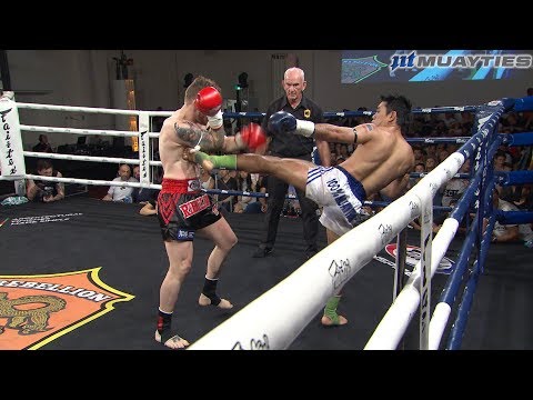 Muay Thai - Lloyd Dean vs Komkit Chanawong (Jack 300), , Rebellion Muay Thai, 25.11.17.