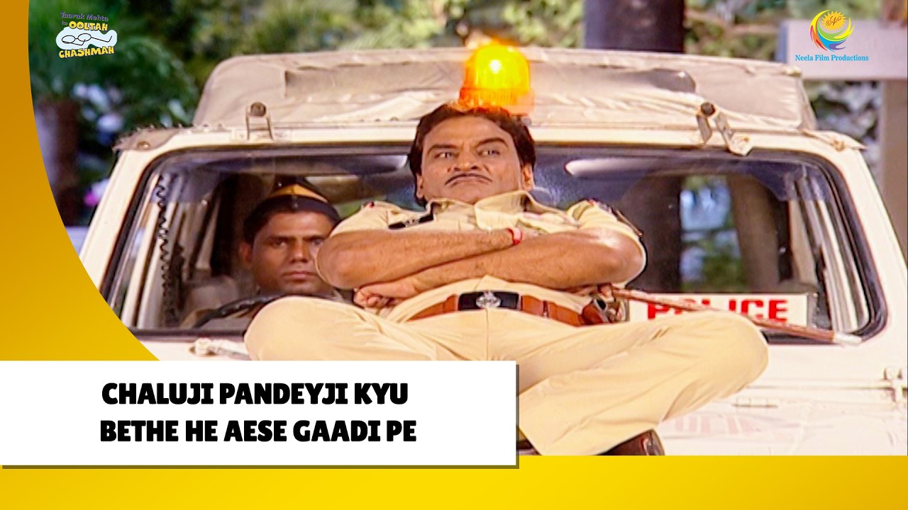 Chalu Pandey Kyu Baithe He Aise Gaadi Pe | Haste Raho Hasate Raho | Taarak Mehta ka Ooltah Chashmah