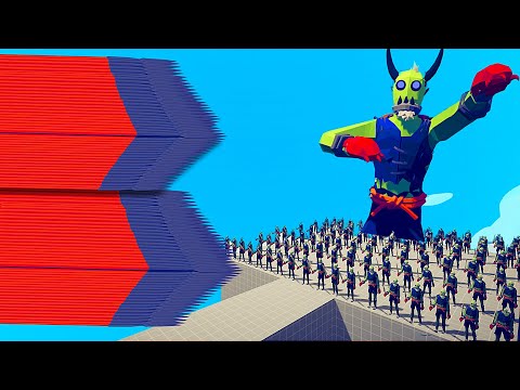 100X GOBLIN ARMY vs ALL OVERPOWERED UNITS | TABS - Totally Accurate Battle Simulator