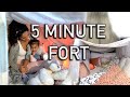 Stuck at Home? Epic 5 Minute Glam Fort - FUN TUTORIAL | ARIBA PERVAIZ
