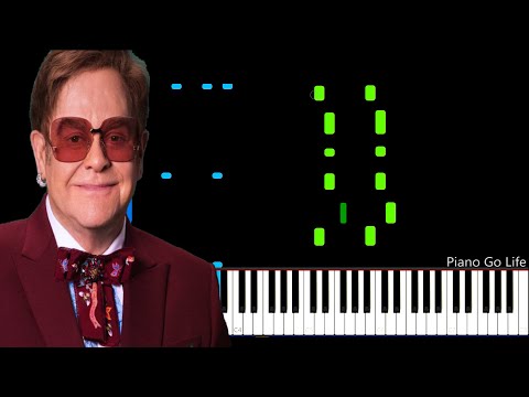 Nikita - Elton John piano tutorial