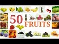 50 FRUIT NAMES Different Types Of Fruits For Kids