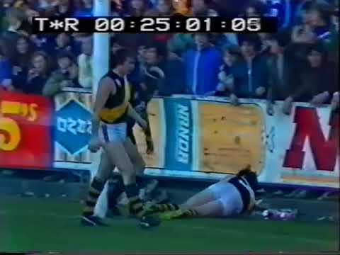1980 Round 19 Carlton Vs Richmond highlights at Princes Park  CH 2