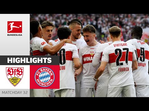 Resumen de Stuttgart vs Bayern München Jornada 32